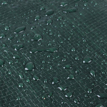 Capa retangular em polietileno para secretária e cadeira 325 x 205 x 90 cm