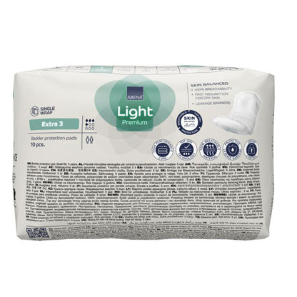 Pensos para incontinência ABENA Light Extra, 10 unidades