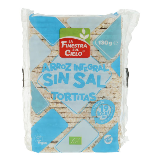 Bolinhos de Arroz Sem Sal La Finestra Sul Cielo 130 g