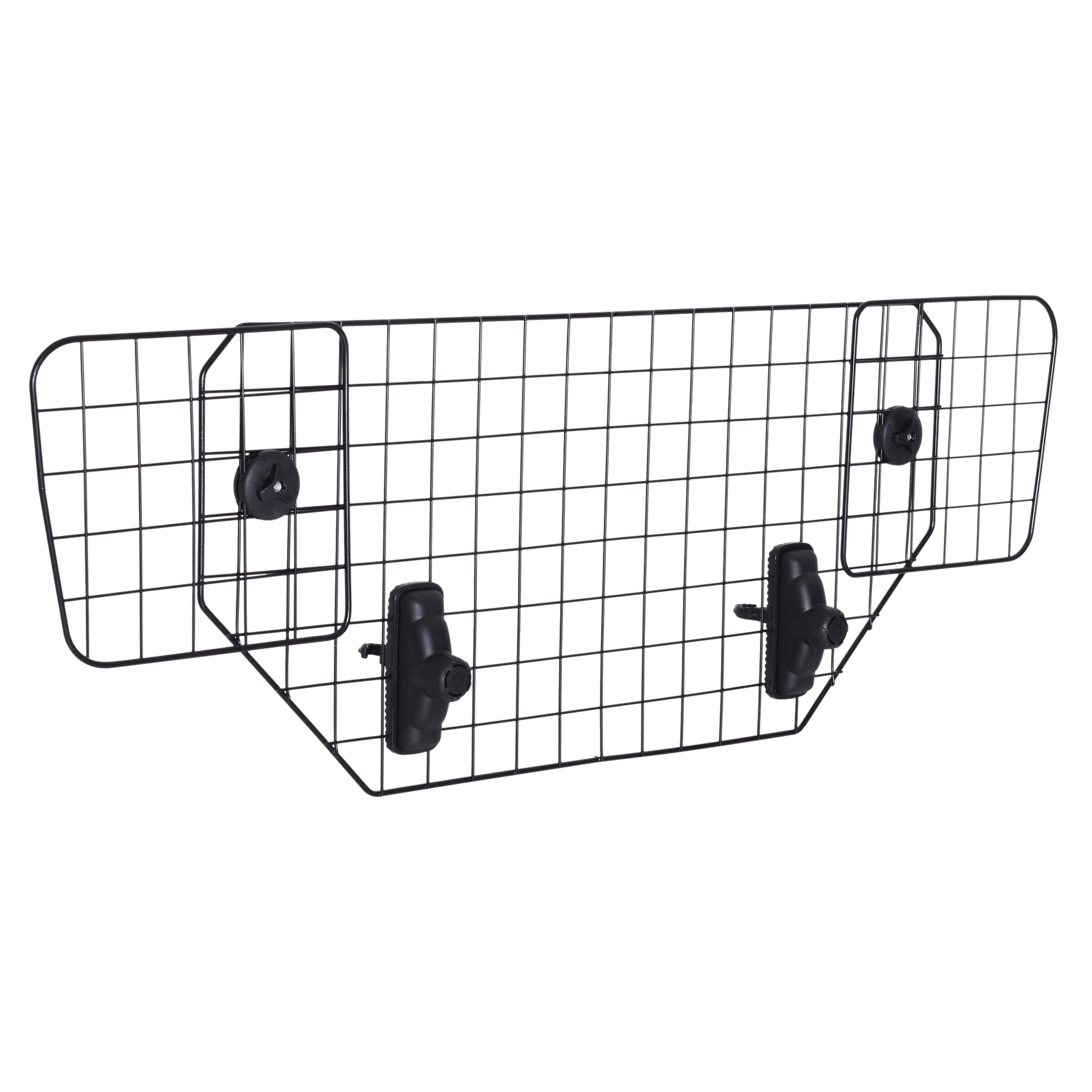 Pawhut Rejilla Separador Perro Coche Extensible Reja De Seguridad Barrera_0