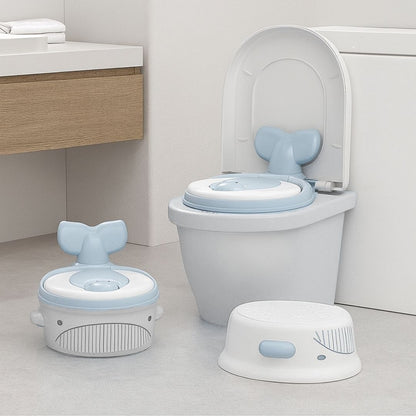 Orinal Infantil 3 En 1 Para Bebé, Tapa Extraíble, Asiento Acolchado Y Antisalpicaduras Bathby_1