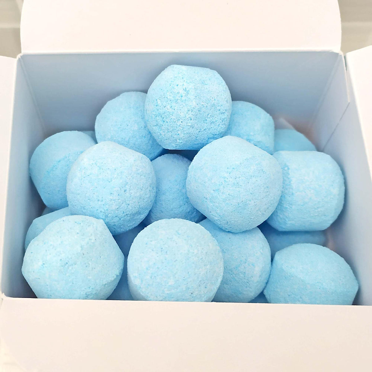 Tarro 7 Mini Bombas Efervescentes Para Manicura Y Pedicura - Ablandan Durezas, Uñas Y Cutículas - Aroma Talco_1