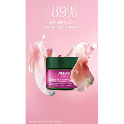 Creme de Noite Suavizante de Rosa Mosqueta e Chá Branco, Weleda, 40ml