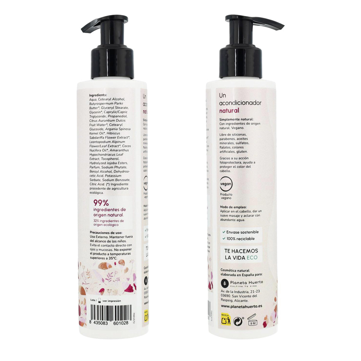 Pacote de flores de hibisco, champô intensificador de brilho 500 ml + gel de banho 500 ml + condicionador restaurador de brilho 200 ml