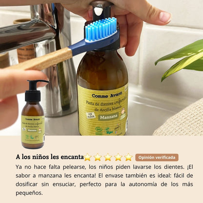 Pasta De Dientes Infantil De Manzana_3