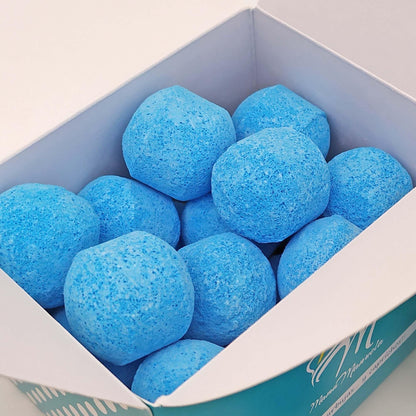 Caja 25 Mini Bombas Efervescentes Para Manicura Y Pedicura - Ablandan Durezas, Uñas Y Cutículas - Aroma Ylang Y Pachuli_1