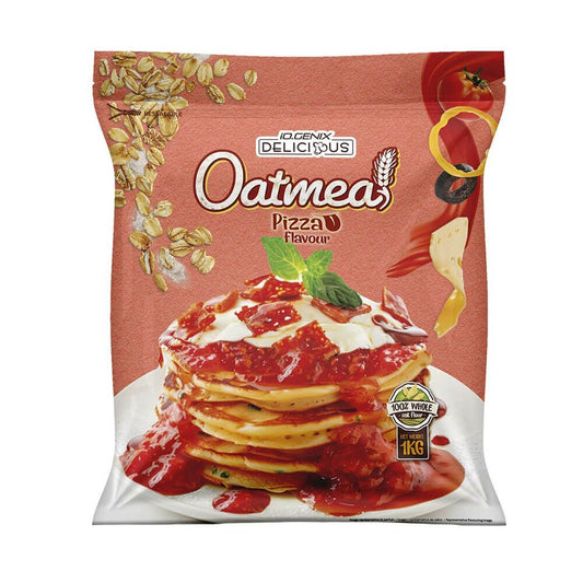 Harina De Avena - 1kg - Sabor A Pizza - Avena - Io.genix_0