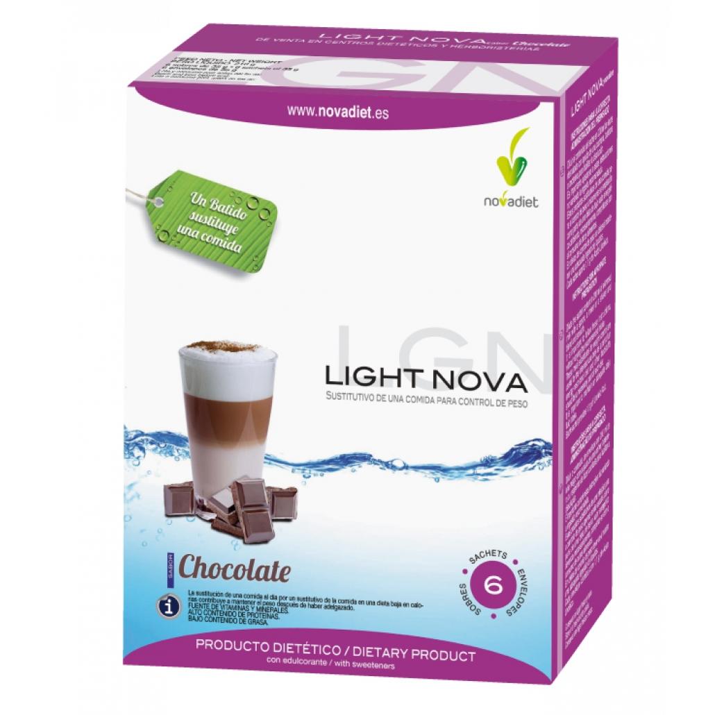 Batido de Chocolate Novadiet Light Nova, 35 g