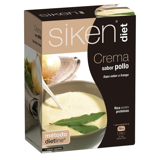 Siken Diet Creme de Frango 7 Saquetas