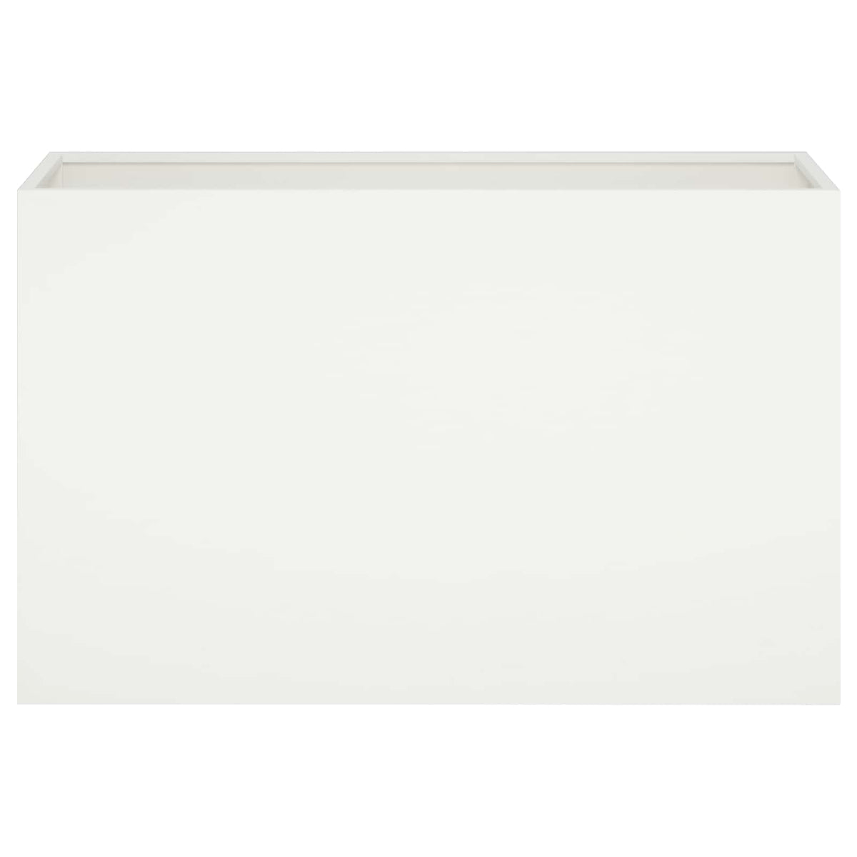 Macetero De Jardín 2 Uds. Blanco 80 X 30 X 40 Cm_3