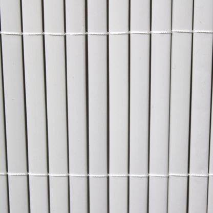 Cañizo Pvc Doble Cara| 1,5x3 M| Color Blanco| Lamas 11 Mm| Composición 100% Pvc| Bridas Sujeción Incluidas_3