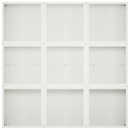 Macetero De Jardín Blanco 100 X 100 X 40 Cm_3