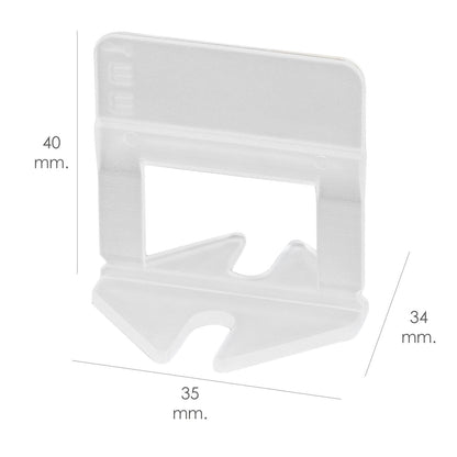 Calzos Nivelar Suelo 1 Mm. (bolsa 100 Unidades)_1