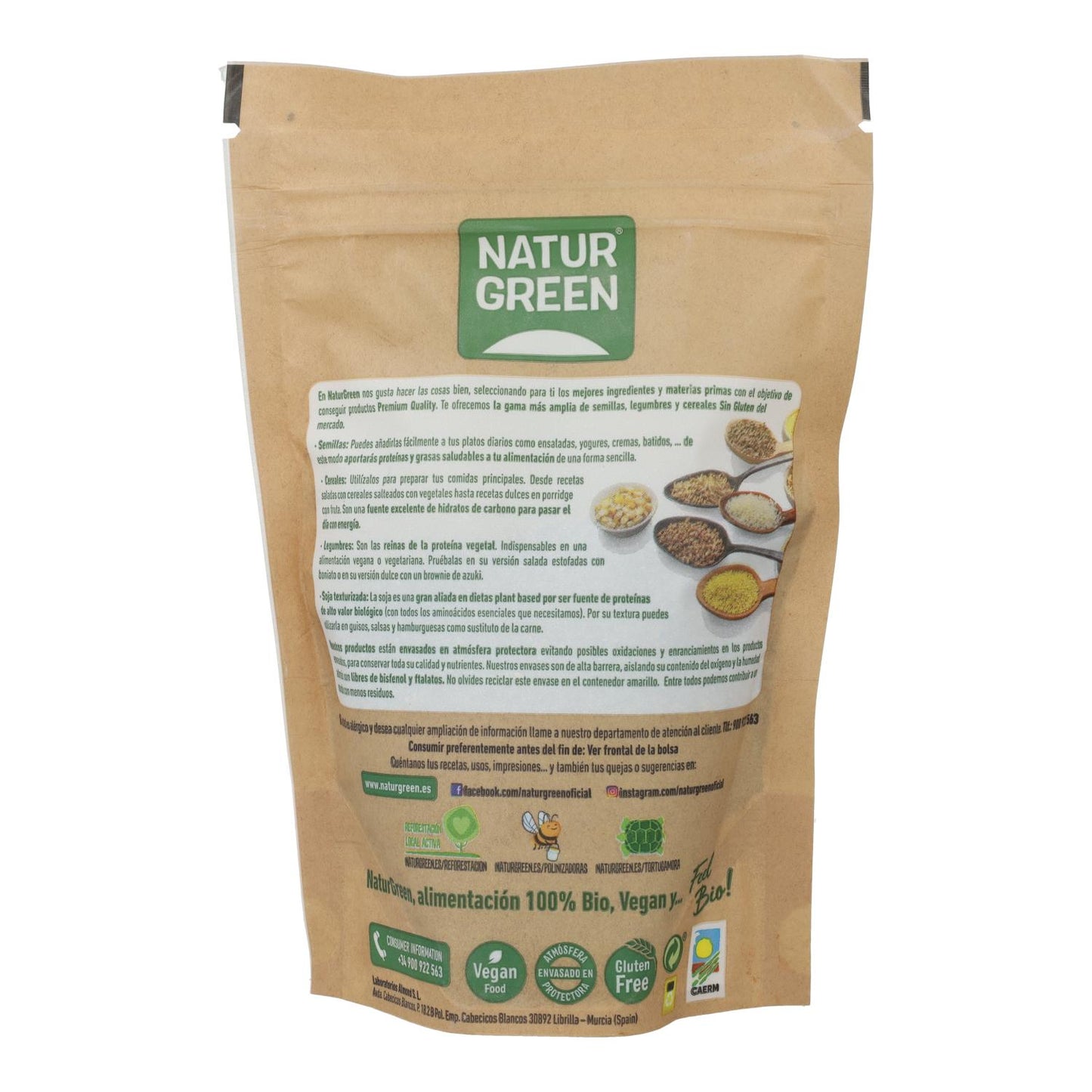 Sementes de Papoila Biológicas Naturgreen 175 g