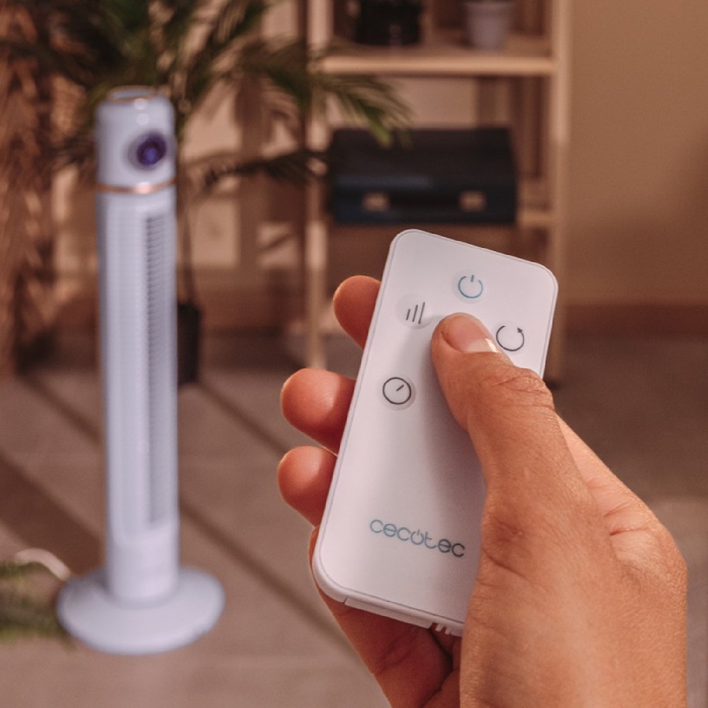 Cecotec Ventilador De Torre Energysilence 1090 Skyline Retro Smart Blue Cecotec_2