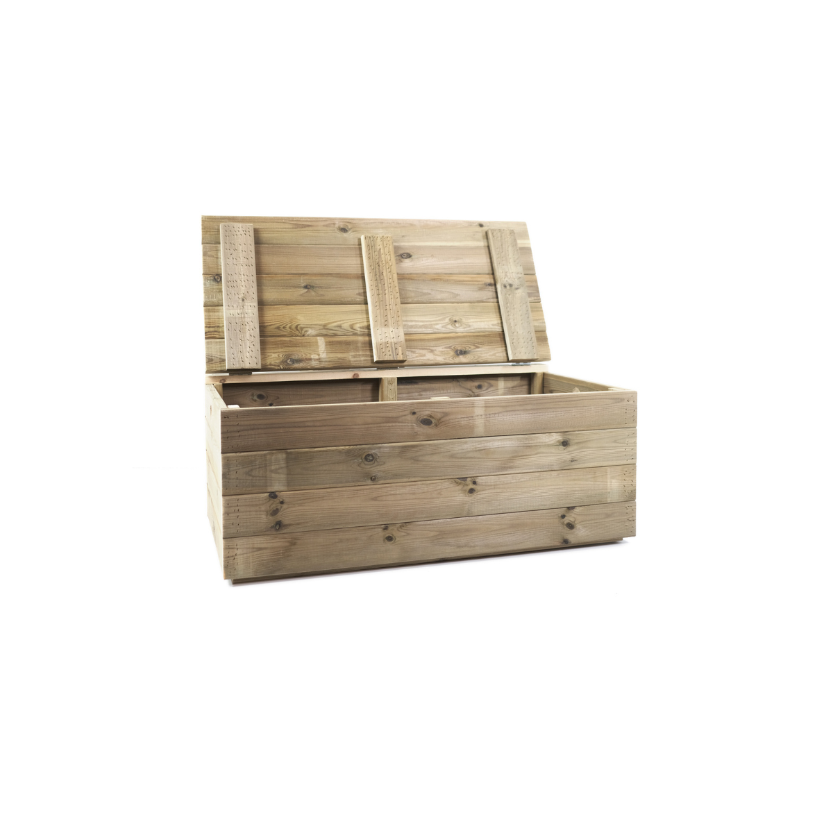 Baúl De Madera Tanoa Tratada Vidahuerto 100x50x40 Cm._1