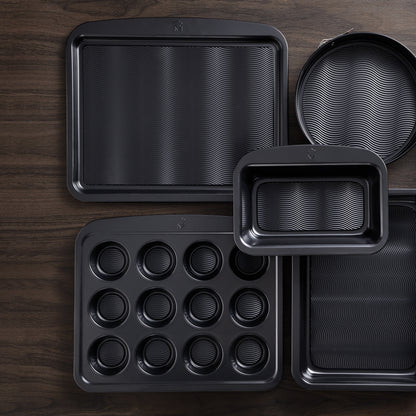 Molde Cuadrado De Horno Para 6 Muffins 28,9x23,1x3,3cm En Acero Al Carbono Masterpro_2