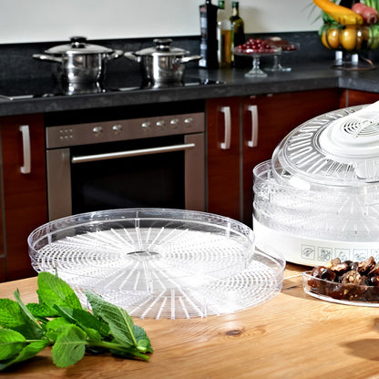 Deshidratador Alimentos, 5 Bandejas, 3 Niveles Temperatura, Seca Frutas, Verduras, Carne, Sin Bpa Mpm Msg-02 Transparente_3