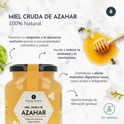 Mel Cru de Flor de Laranjeira Planeta Huerto 1 Kg
