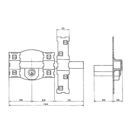 Cerrojo Fac 301-l/120-p      Bombillo 70._1