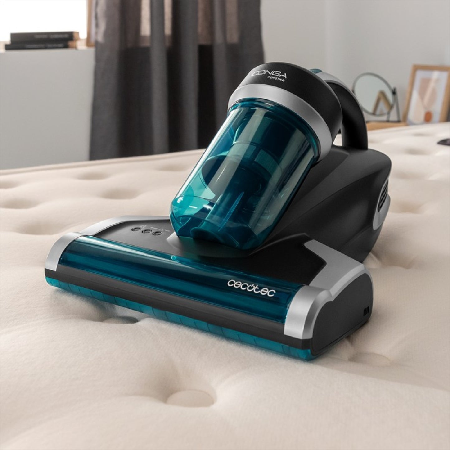 Cecotec Aspirador De Colchones Y Tapicerías Conga Popstar 7000 Mattress. 700 W 12 Kpa De Poder De Succión Incluye Luz Ul_1