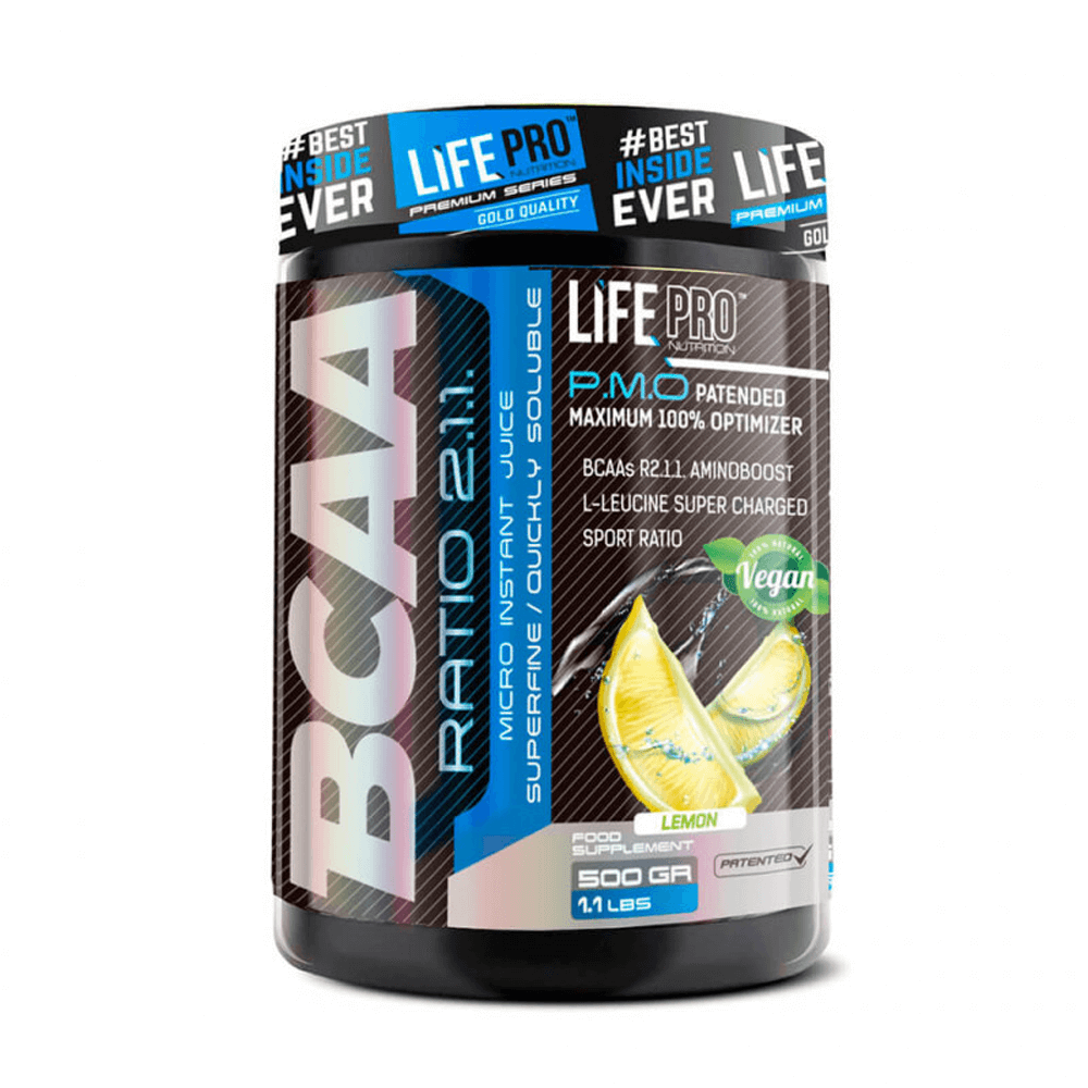 Bcaa 2:1:1 - 500g - Limon - Bcaa Ramificados - Lifepro_0