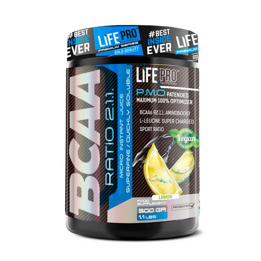 Bcaa 2:1:1 - 500g - Limon - Bcaa Ramificados - Lifepro_0