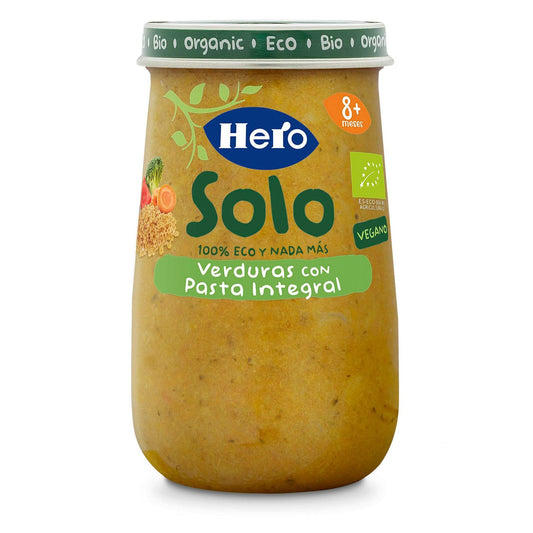 ECO Hero Baby Massa Integral com Vegetais em Pote 190g