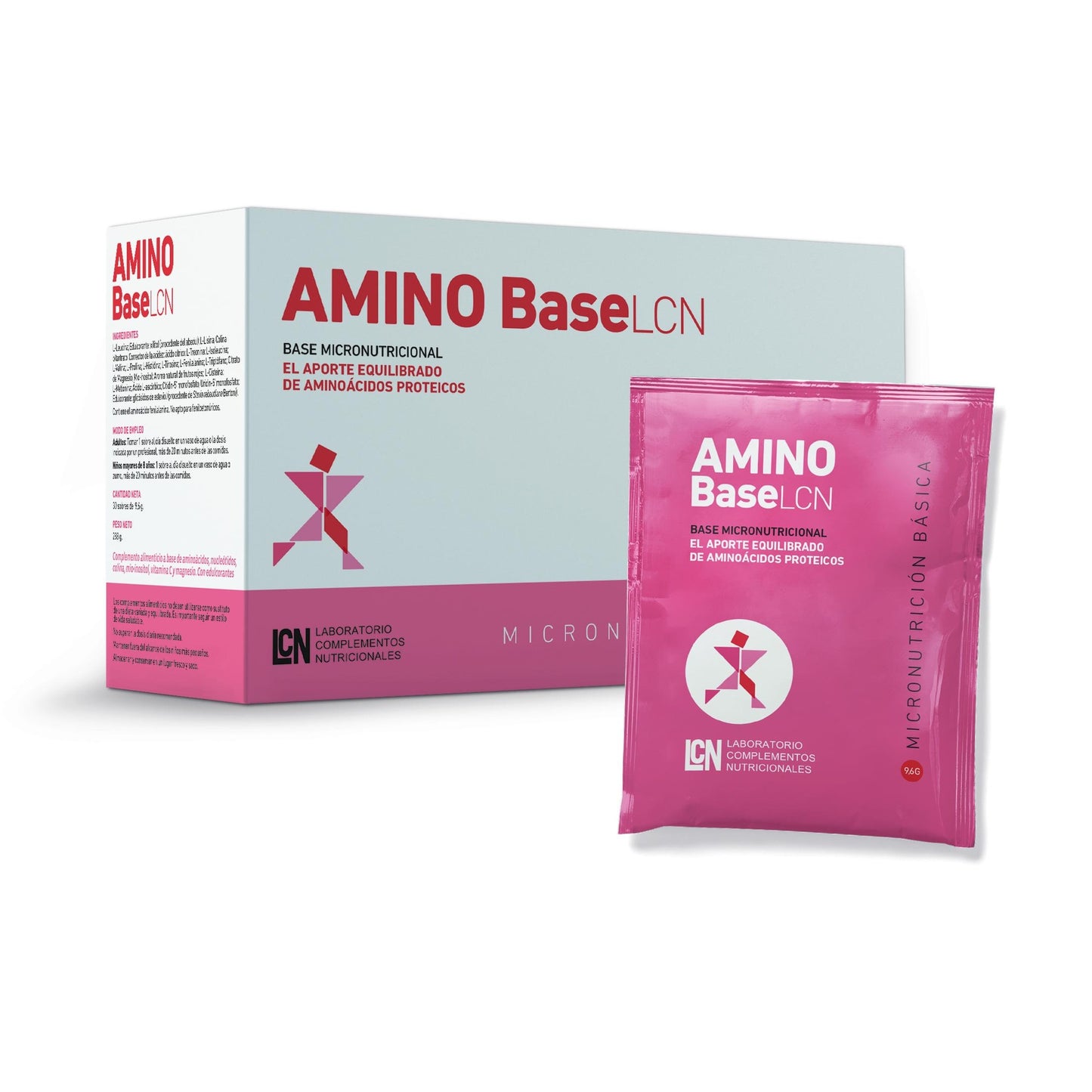 Amino Base Lcn 30 Saquetas Sabor Frutos Vermelhos Lcn