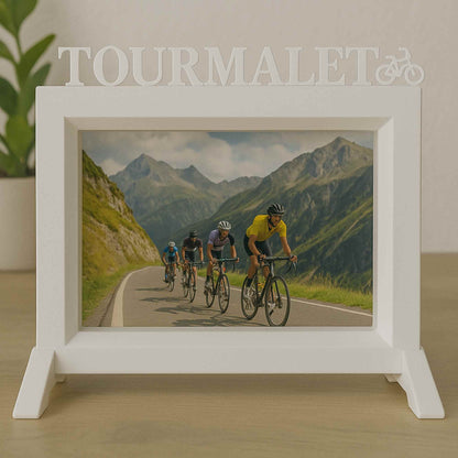 Wellhome - Marco Tourmalet Blanco 20,5x13,5 Cm Para Fotos 10x15 Cm_2