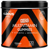 Aldous Bio Gomas multivitamínicas com sabor a morango para crianças, 120 gomas