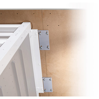 1 conjunto para ligar tampo de mesa Wolfcraft 6075000