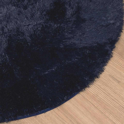 Vidaxl Alfombra De Pelo Largo Navarra Azul Marino 300x200 Cm Poliéster_3
