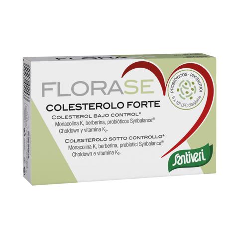 Florase Colesterol Forte Santiveri, 40 cápsulas 