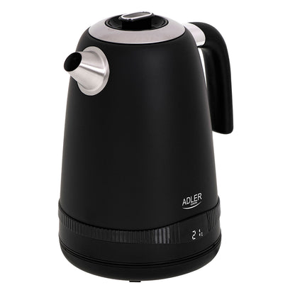 Hervidor Agua Eléctrico, Capacidad 1,7l, Sin Bpa, Control Temperatura, Acero Inox, Inalámbrico Adler Ad1295b, 2200w_5
