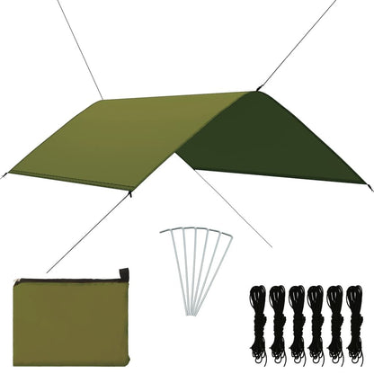 Vidaxl Lona De Exterior Verde 3x2 M_0