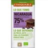 Chocolate Negro 75% Nicarágua BIO Ideas Comércio Justo 100 g