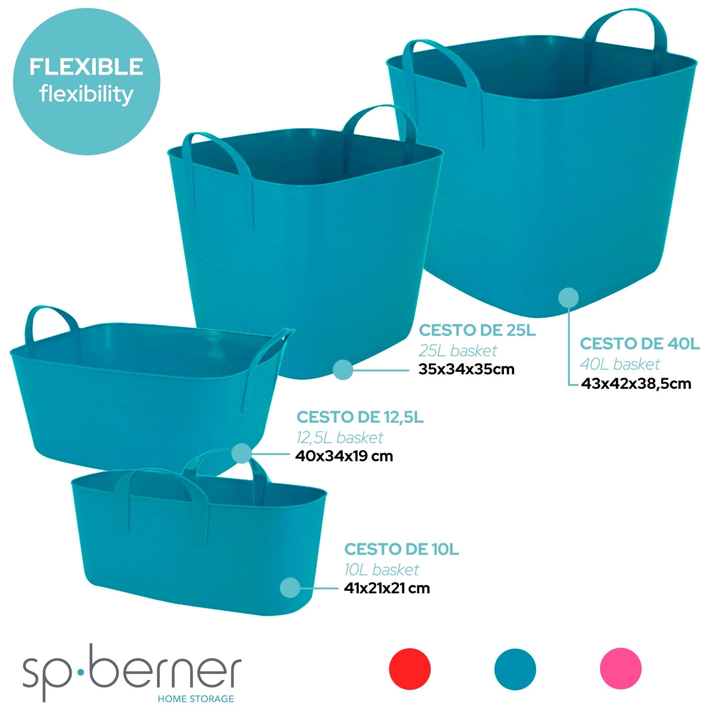 Life Story Cesto Medium25l Blue_2