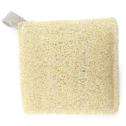Esponja Natural Vegetal De Lufa Cuadrada. Limpieza Y Exfoliación. Activa La Circulación. Cultivada Y Hecha En Galicia_0