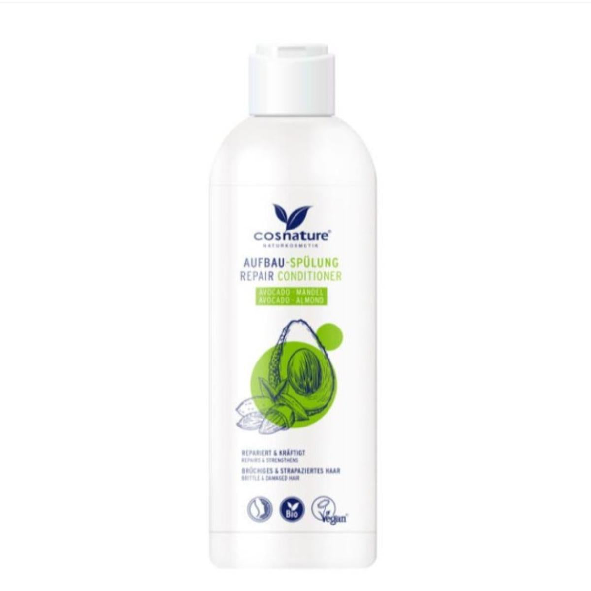 Condicionador Reparador Orgânico de Amêndoa e Abacate Cosnature 250 ml