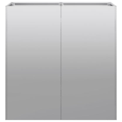 Jardinera 80x40x80 Cm De Acero Galvanizado_3