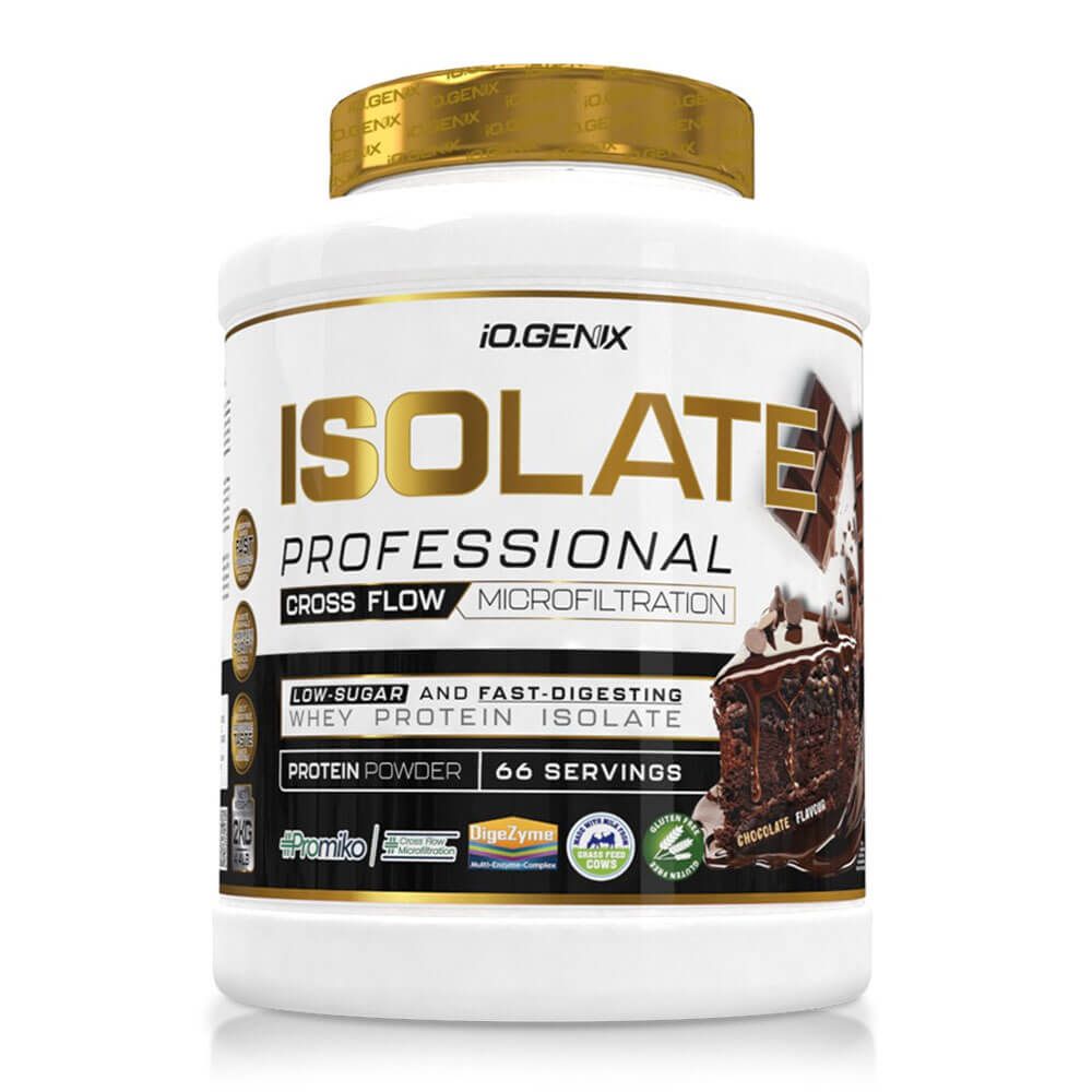 Isolate Profesional - 2kg - Chocolate - Proteína De Aislado De Suero Isolate - Io.genix_0