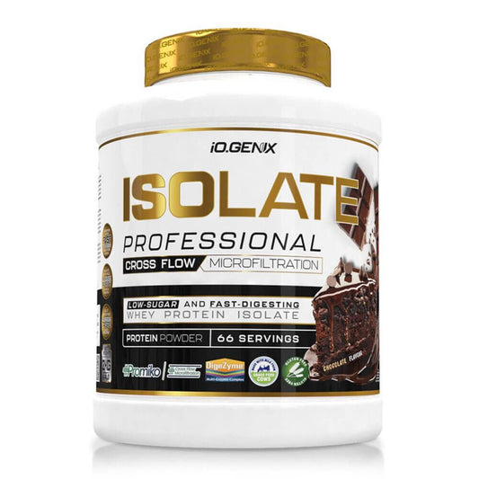 Isolate Profesional - 2kg - Chocolate - Proteína De Aislado De Suero Isolate - Io.genix_0