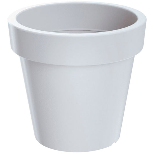 Maceta De Plastico Lofly En Color Blanco 34,5 (largo) X 34,5 (ancho) X 31,8 (alto) Cm_0