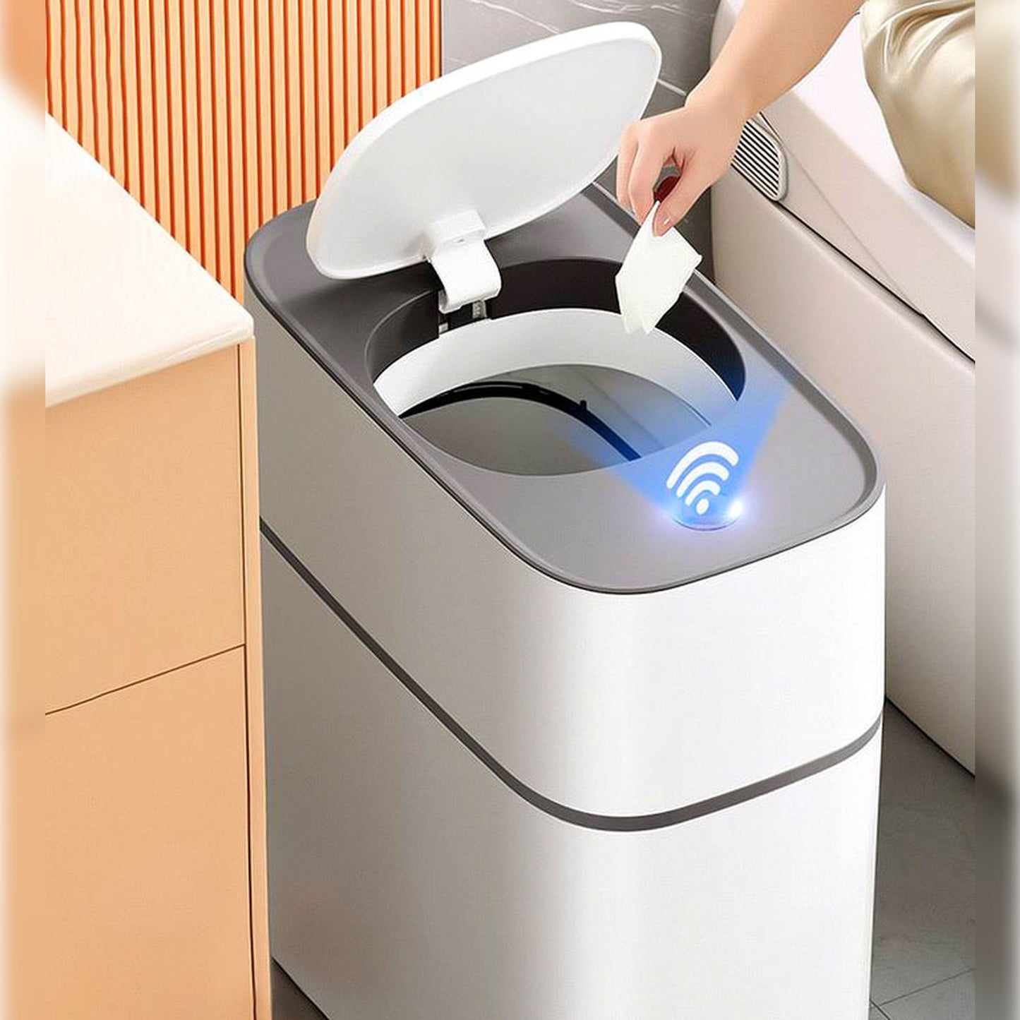 Cubo De Basura Con Embolsado Autmático Joybos_4