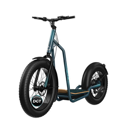 Bicinete Fat Homologado. 1300 W, Autonomía Hasta 60 Km, Ruedas De 20 Y 26'', Doble Sistema De Frenado, Batería De 48v Y 15ah, Base Xl De Madera, Nor_0