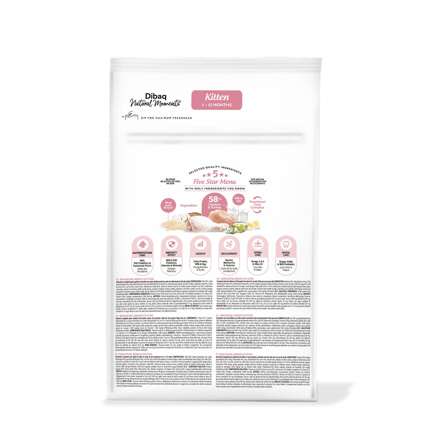 Dibaq Natural Moments 5 Star Gatito 1,5kg_1
