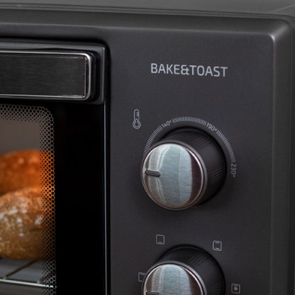 Cecotec Horno De Sobremesa De Convección 28 L Bake&toast 2800 Black. 1600 W Multifunción 6 Modos De Calor Temporizador T_3
