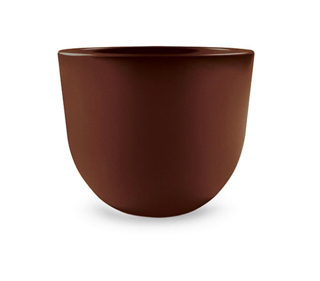 Veca Macetero Plástico Eggy Bronce 80 Cm_0
