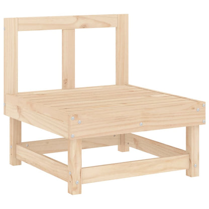 Vidaxl Juego De Muebles De Jardín 8 Piezas Madera Maciza De Pino_5